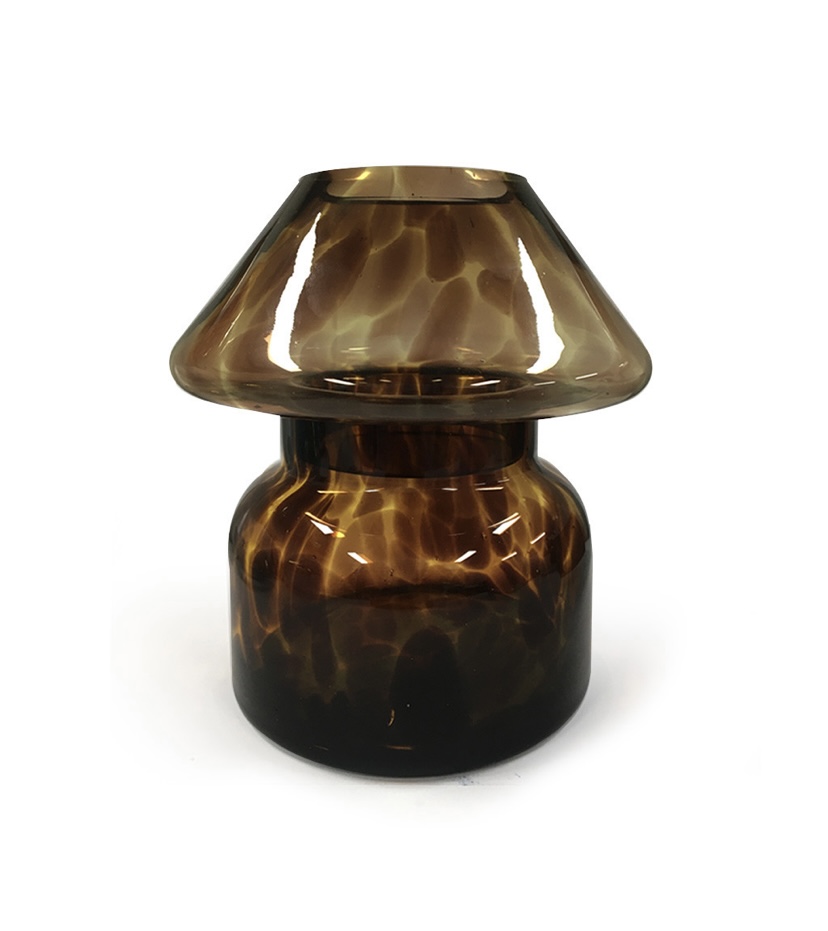 New Candle Brown Tortoiseshell Lamp