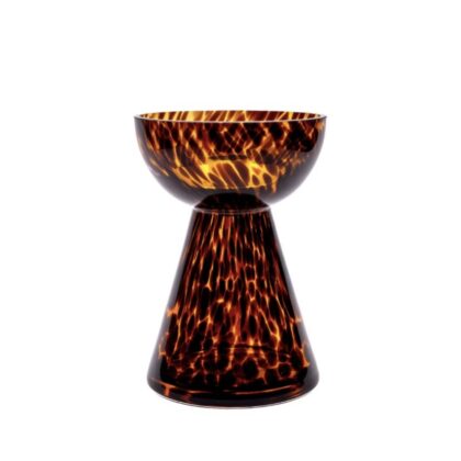 Golden Brown Candle Holder
