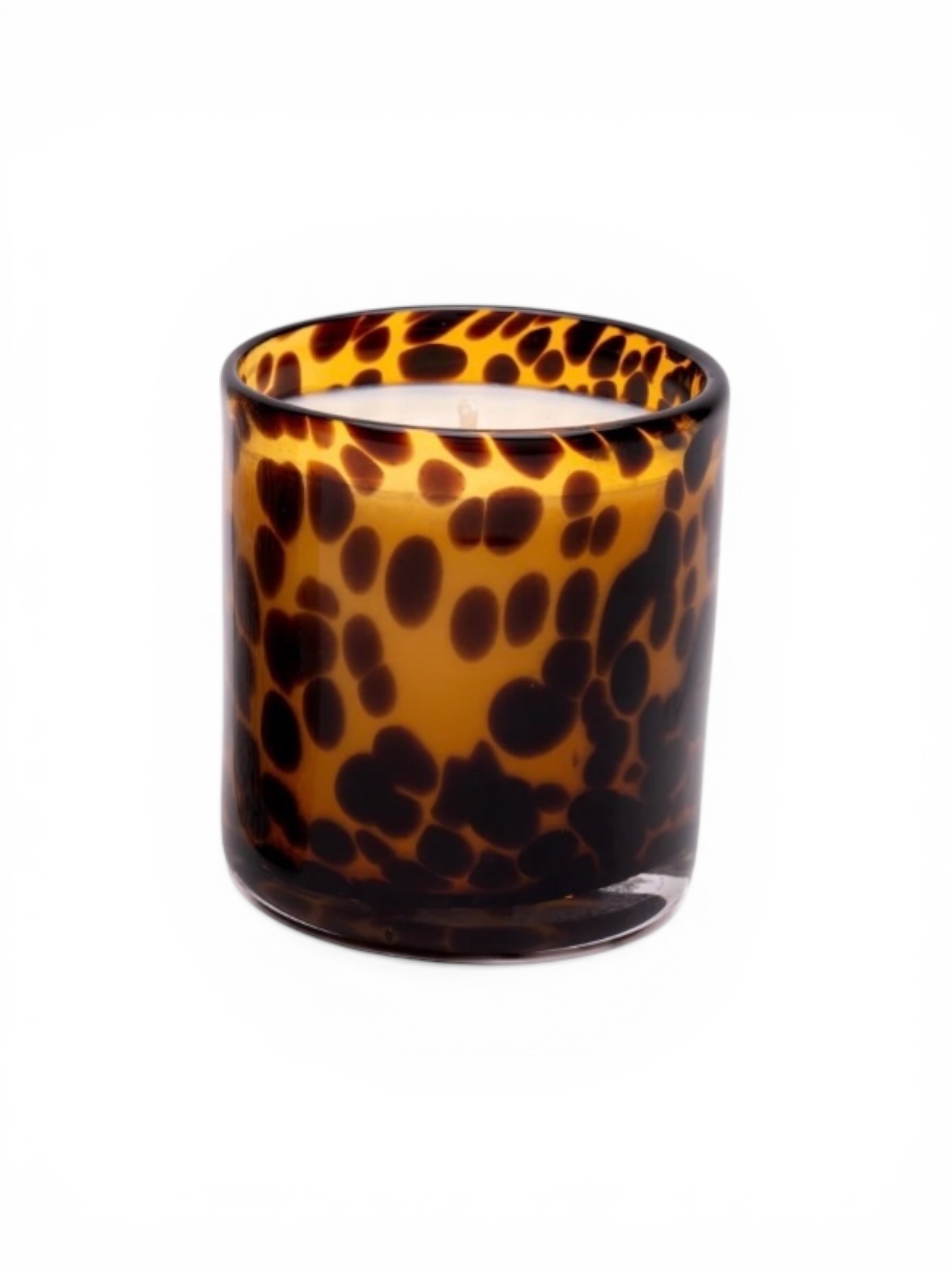 Ombre Leather Candle